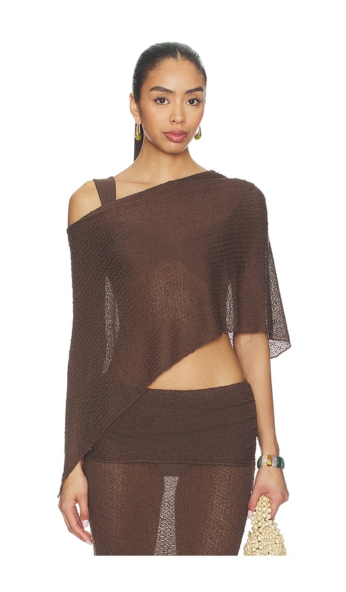 lovewave The Hadley Top in Espresso Brown