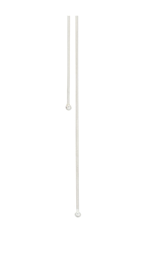  Loren Stewart Halskette In Metallic Silver. 