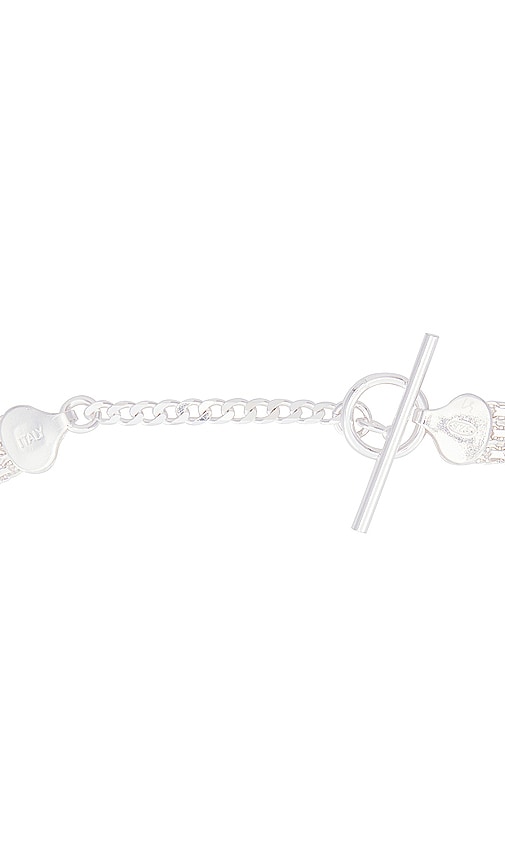  Loren Stewart Halskette Chainmail In Metallic Silver. 