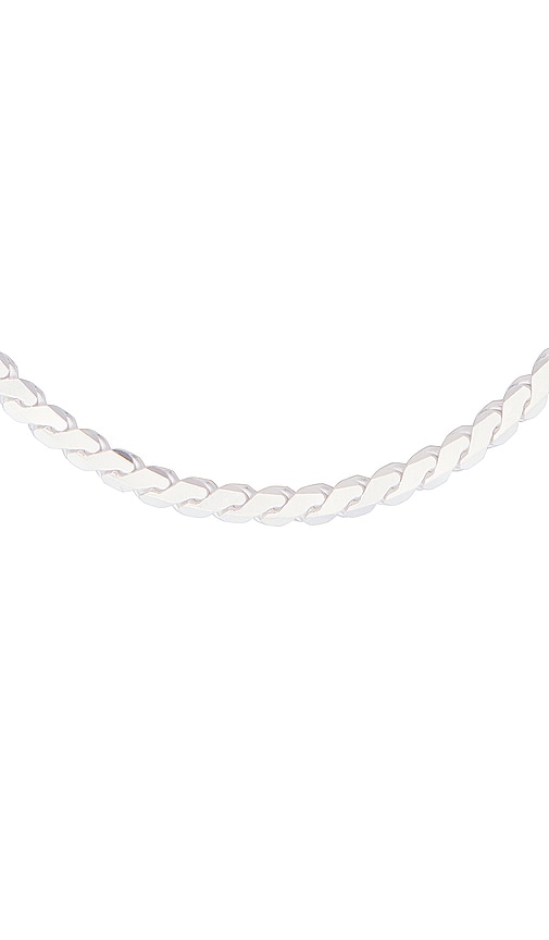 Loren Stewart Serpentine Chain Necklace In 纯银