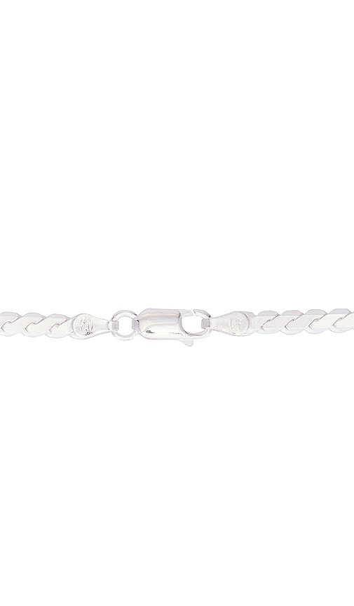  Loren Stewart Halskette Serpentine In Metallic Silver. 
