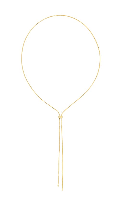 Loren Stewart Bolo Pendant Necklace In Gold