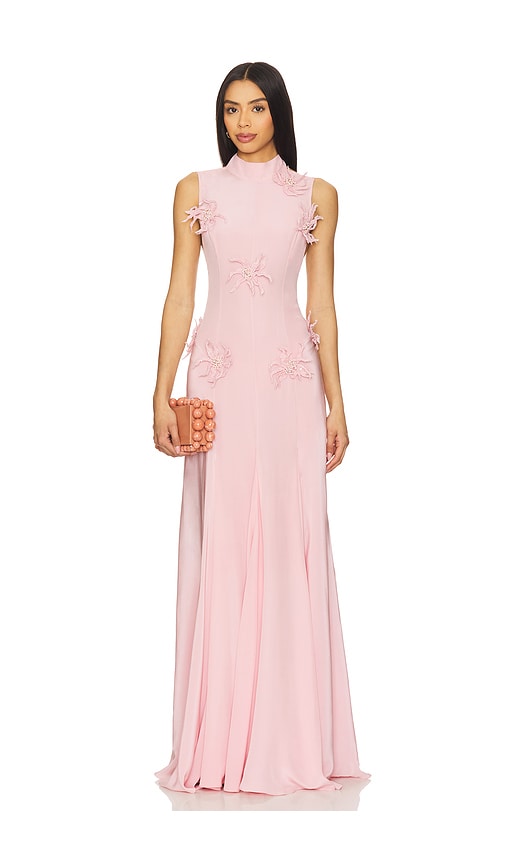 Backless Maxi Dress in Pink. - size M (also in XS)