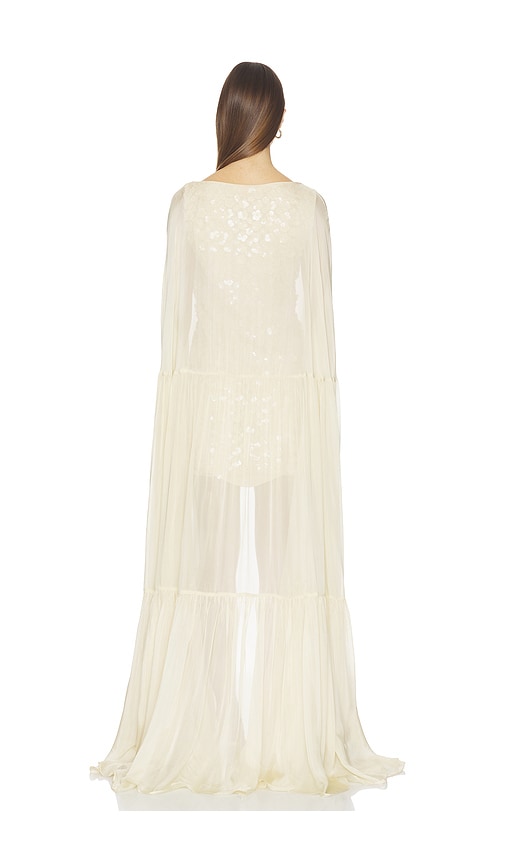 LA FUORI Moonlit Floral Tulle Dress | Thumbnail 3 LA FUORI Moonlit Floral Tulle Dress | Thumbnail 3
