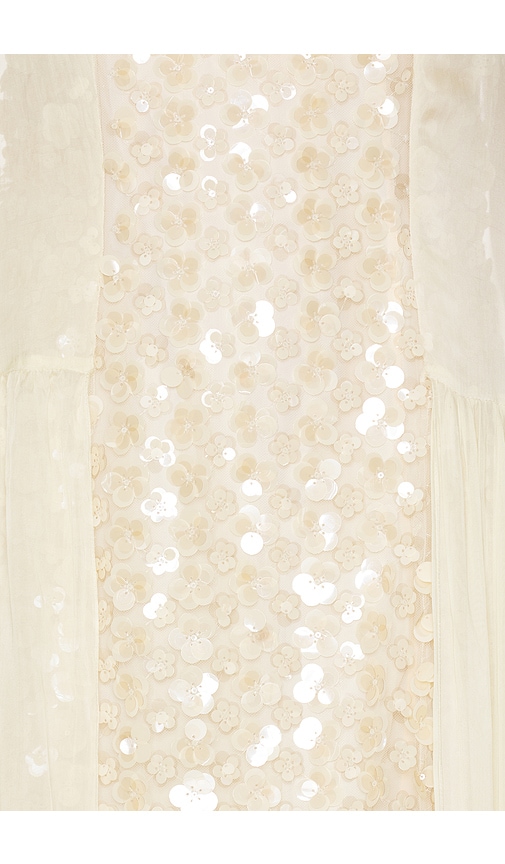 LA FUORI Moonlit Floral Tulle Dress | Thumbnail 4 LA FUORI Moonlit Floral Tulle Dress | Thumbnail 4
