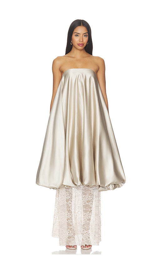 Champagne Lace Gown