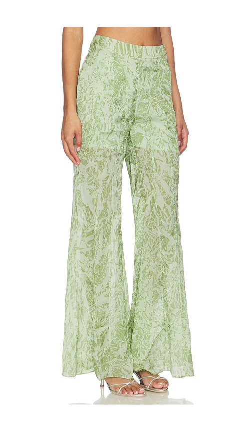 LA FUORI Mistleaf Ruffle Printed Pant | Thumbnail 2