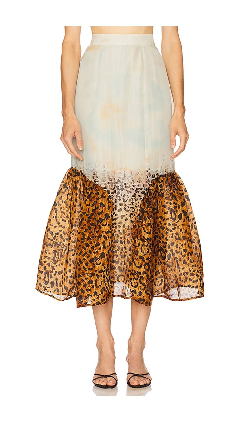 LA FUORI Helen Midi Skirt
