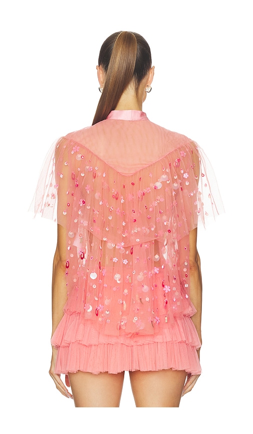  La Fuori Oberteil Top In Rose. Größe S. Also In Xl. 