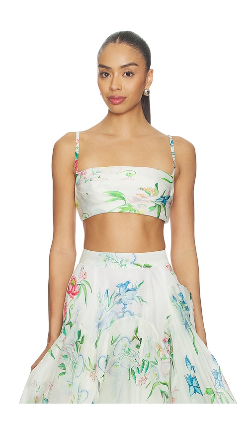 LA FUORI Petal Cascade Bralette Top | Thumbnail 3