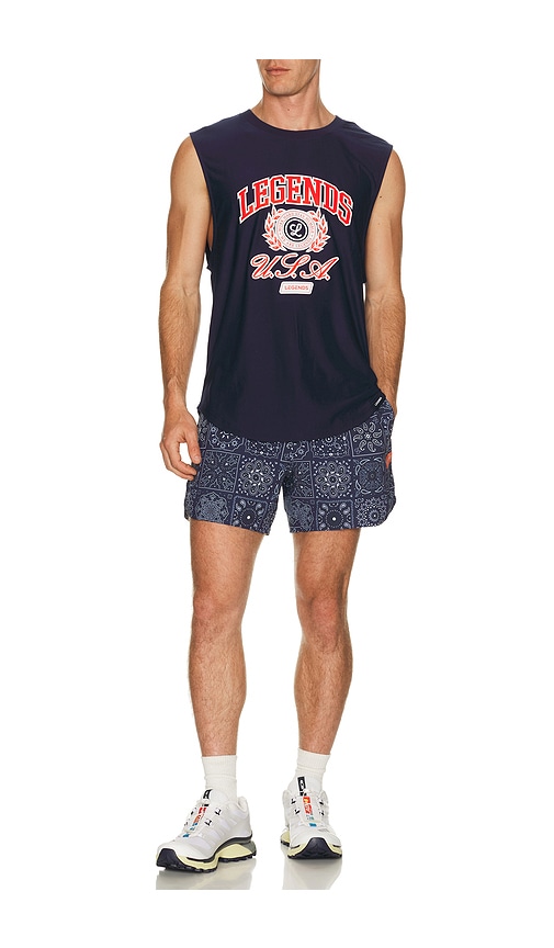  Legends Top Circuit In Navy. Größe S. Also In M, L, Xl/1x. 