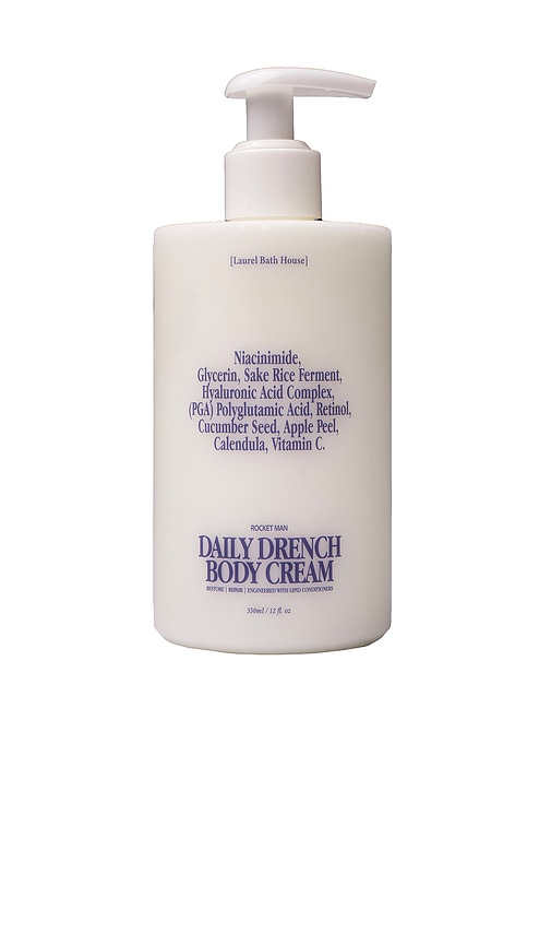 Laurel Bath House Daily Drench Body Cream in Rocket Man.
