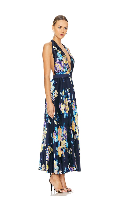 Shop L'idée Moderniste Gown In Nuite Garden