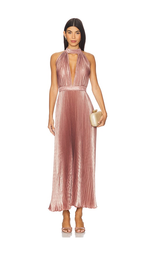 L'IDEE Chateau Gown in Rose. - size 6/XS (also in 10/M, 12/L, 14/XL, 8/S)
