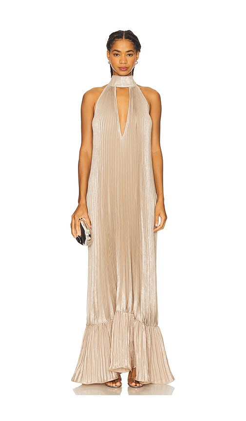 L'idée Libertie Gown In Gold