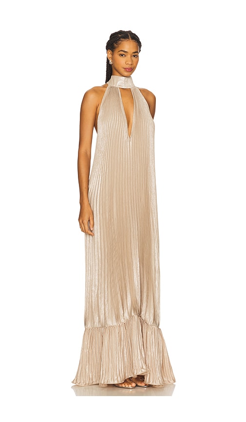 L'idée Libertie Gown In Gold