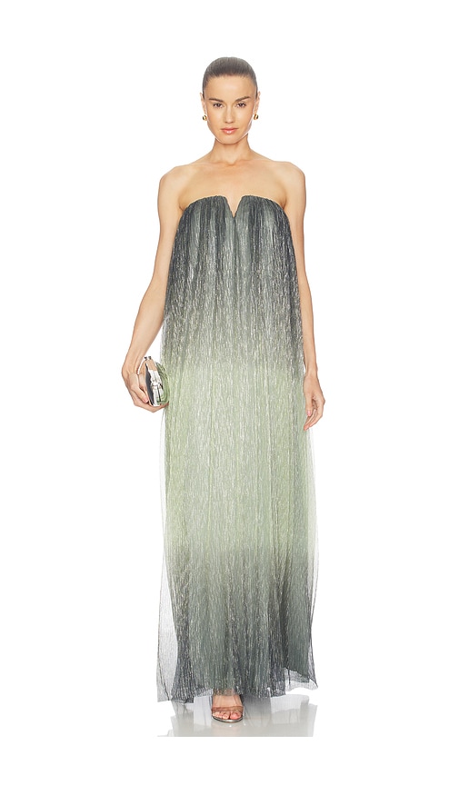 L'IDEE Aphrodite Gown in Sage. - size 10/M (also in 14/XL, 6/XS, 8/S)