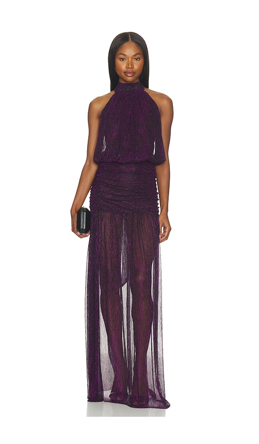 L'idée Hall Gown In Purple
