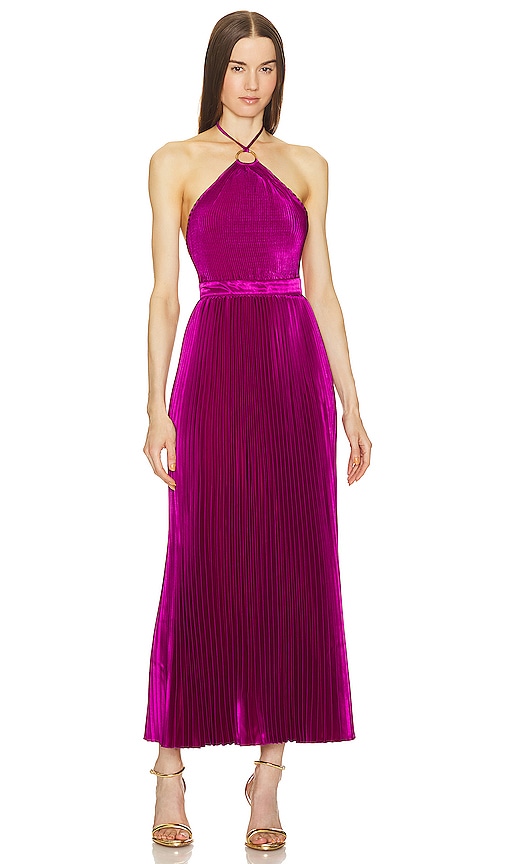 L'IDEE Cheri Full Length Gown in Magenta