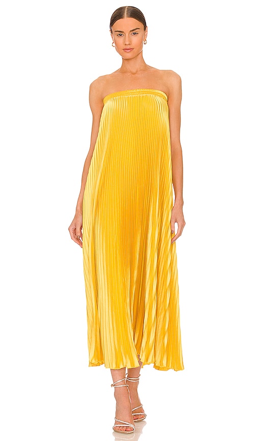 L'IDEE Bisous Bella Dress in Canary | REVOLVE