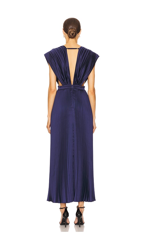  L'idee Gala Gown In Navy. Size 8/s. Also In 6/xs, 10/m, 12/l. 