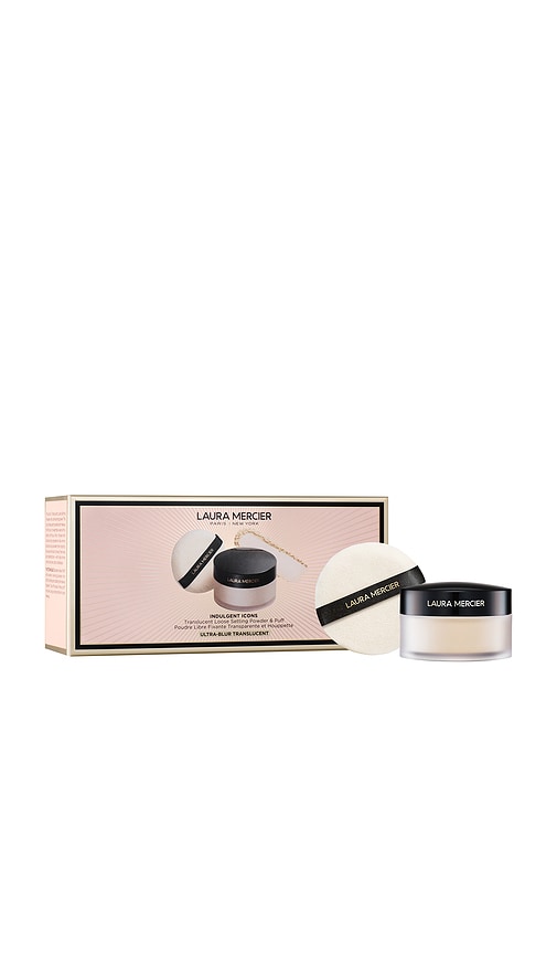 Laura Mercier Indulgent Icons Ultra-blur Translucent Loose Setting Powder + Puff