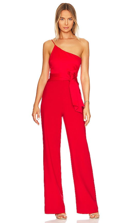 Shop Likely Yara Jumpsuit In Red