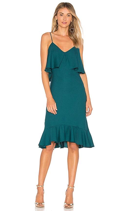 deep teal dress