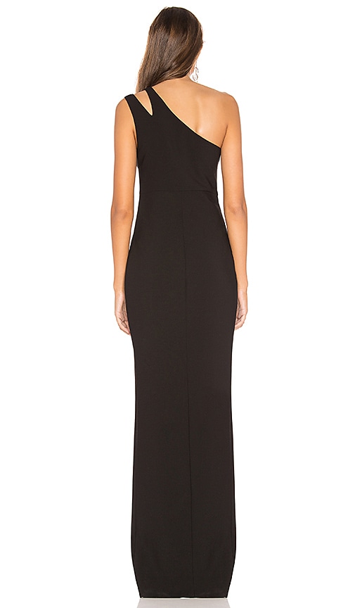 likely roxy one shoulder gown