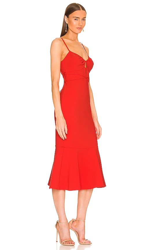Shop Likely Kiki Dress In Red
