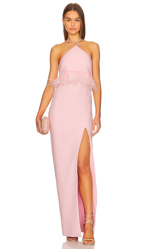 LIKELY Kimbella Gown in Rose Shadow