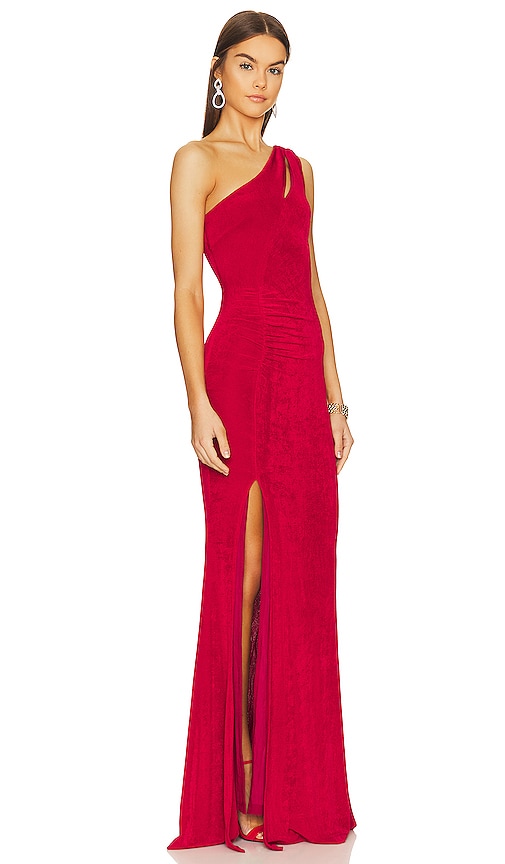 Shop Likely Manuela Gown In Red