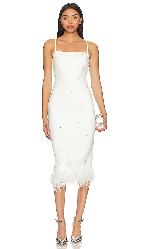 Shop Likely Electra Dress In White