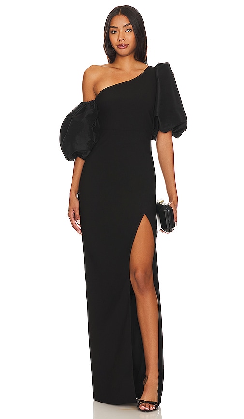 LIKELY Natasha Gown in Black | REVOLVE