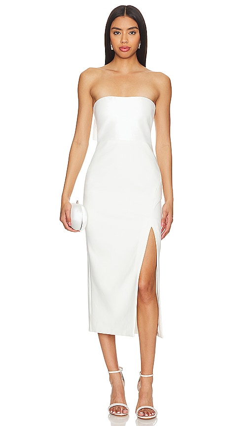 Shop Likely Valerie Dress In White