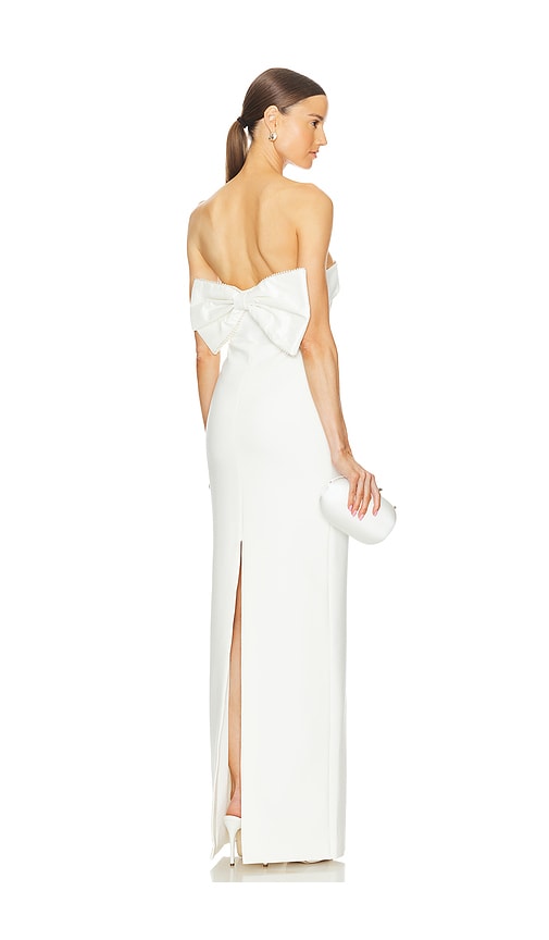 Shop Likely Helen Gown In White