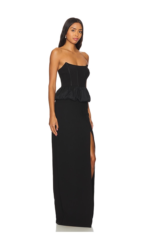 Shop Likely Liana Gown In Black