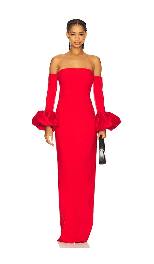 Likely Kiva Gown In Red