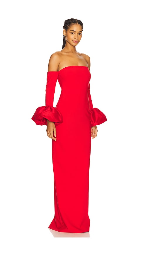 Likely Kiva Gown In Red