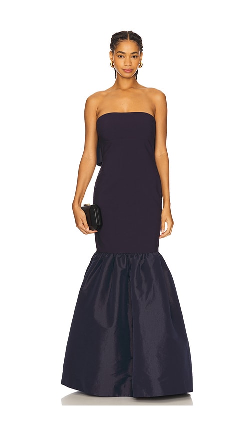 Likely Morgette Gown In Blue