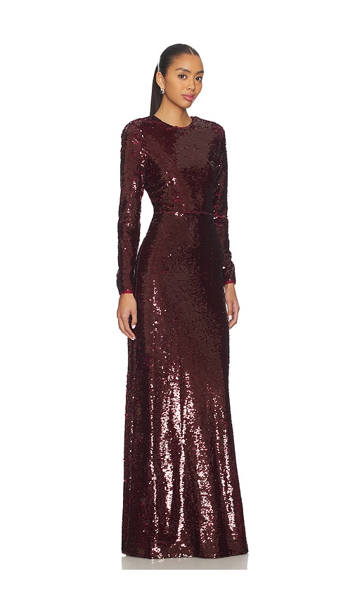  Likely Abendkleid Reese In Burgundy. Größe 0. Also In 2, 4, 6. 