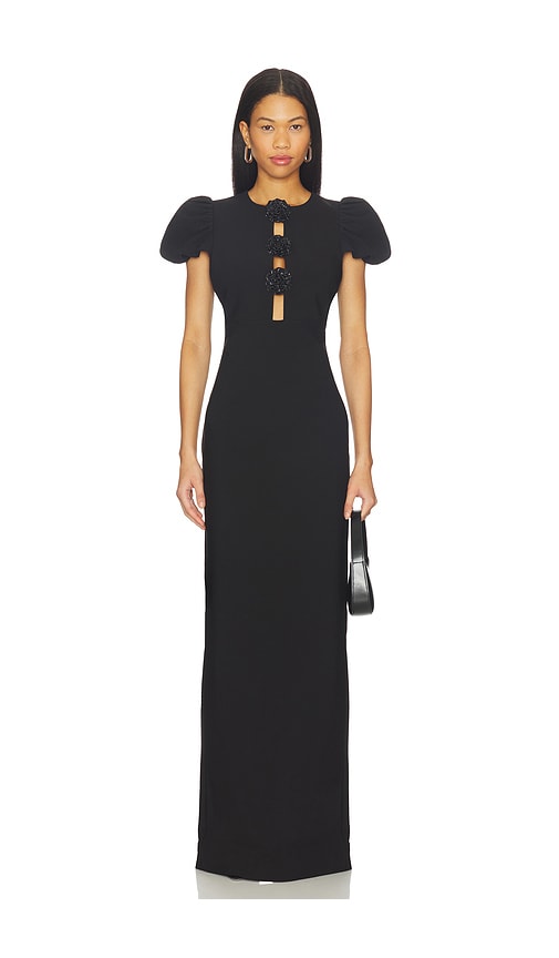 LIKELY Griffen Gown in Black