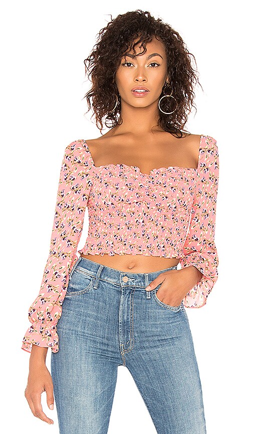 Camilla Floral Arabella Top