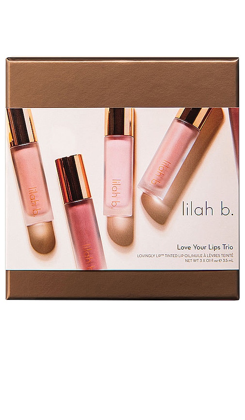LILAH B. LOVINGLY LIP TRIO SET,LILB-WU30