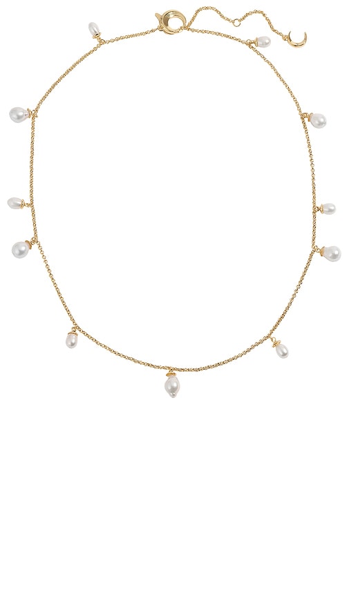 Shop Lili Claspe Amelie Necklace In 金色