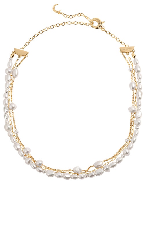 Shop Lili Claspe Nadine Choker In 金色