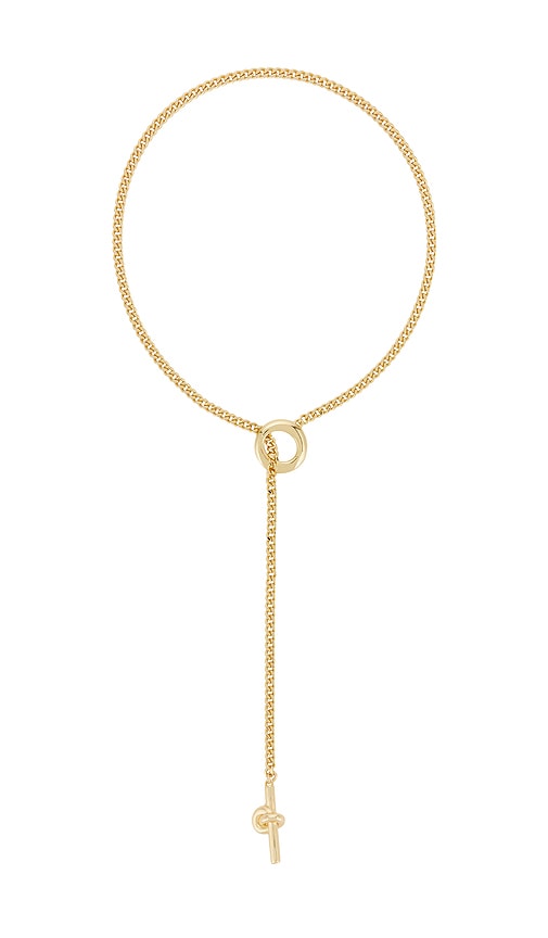 Devin Lariat in Metallic Gold.