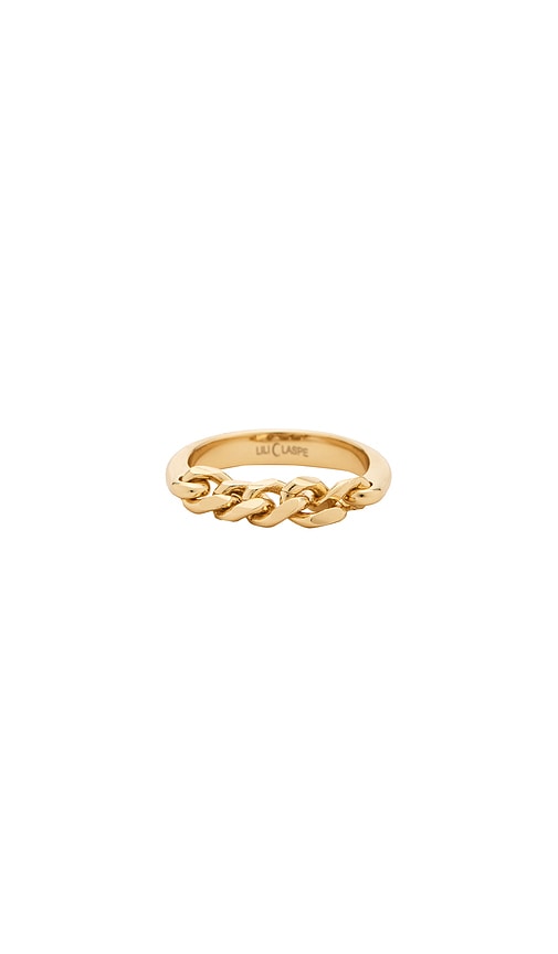 Harper Ring in Metallic Gold. - size 7 (also in 5, 6, 8)