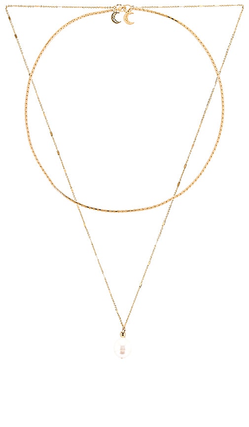 Lili Claspe Leela Chain Necklace Set In Gold