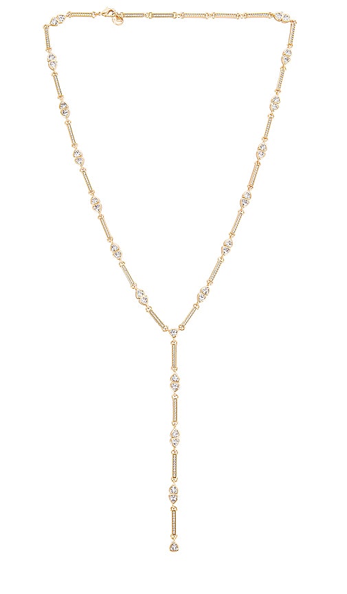 Lili Claspe Veda Lariat Necklace in Yellow Gold REVOLVE